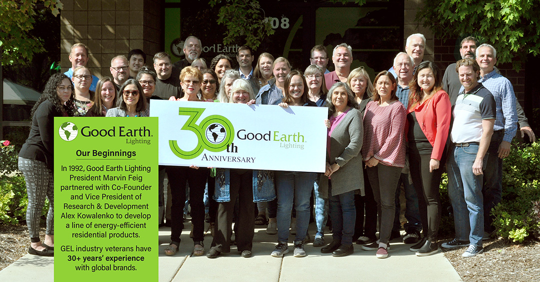 Good Earth Lighting 30th Anniversary
